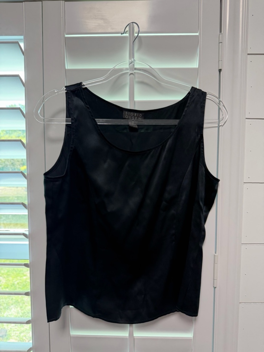 Sigrid Olsen 100% silk tank